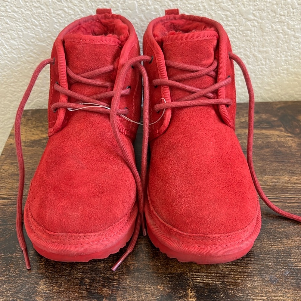 Red UGG Neumel Boot Size 5